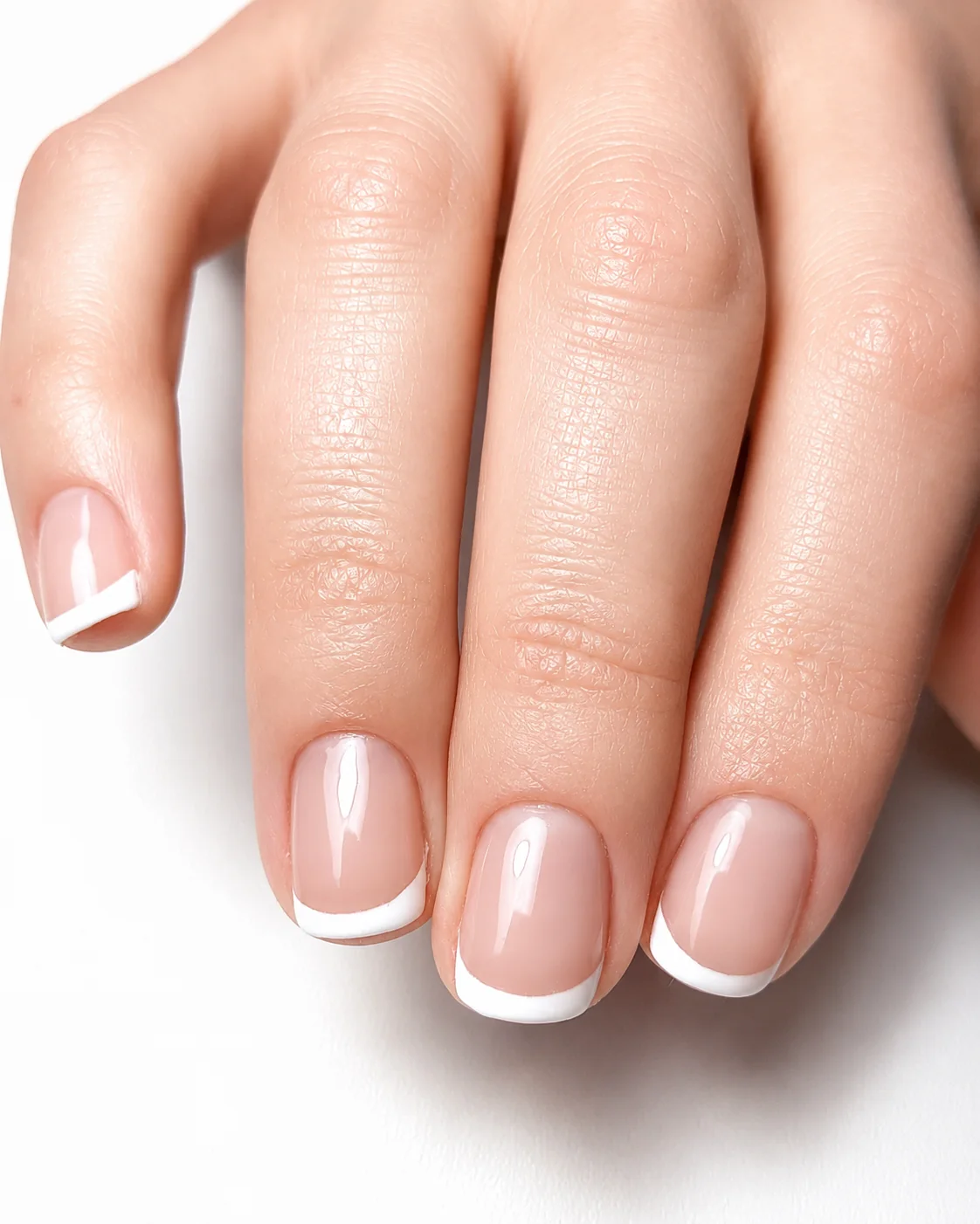 Klasyczny french manicure